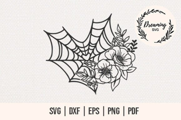 Floral Heart Spider Web SVG Review