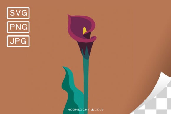 Funky Modern Floral SVG Calla Lily 3-1 Review