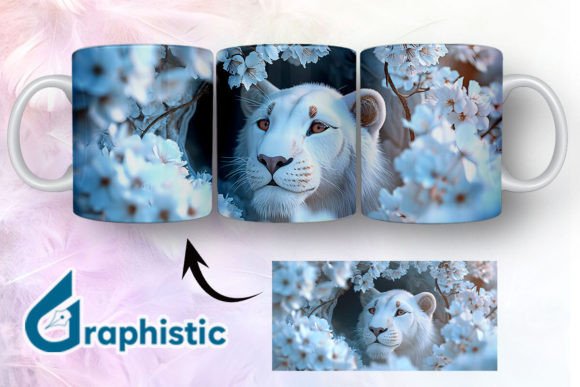 Lion Floral Break Through Mug Wrap 12 Review