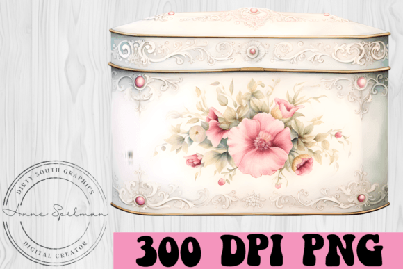 Watercolor Floral Tin Box Review